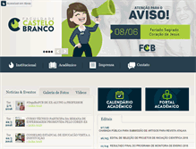 Tablet Screenshot of fcb.edu.br